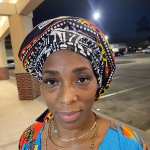 African Ankara head wrap hair wrap